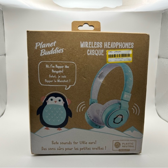 Wireless Headphones for Kids - Blue - Picture 1 of 4